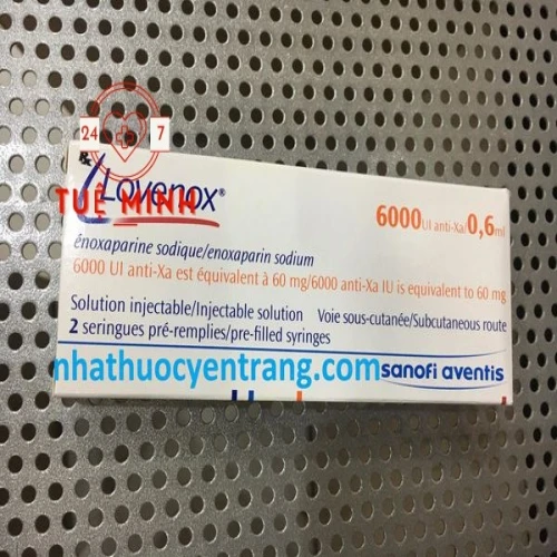 Lovenox 6000 ui chính hãng bán tại nhà thuốc Tuệ Minh