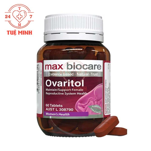 Max Biocare Ovaritol - Sản phẩm hỗ trợ sức khoẻ sinh sản ở nữ giới