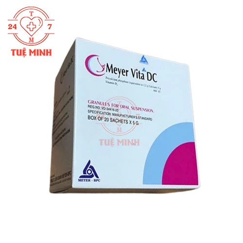 Meyer Vita DC - Thực phẩm bổ sung vitamin D & calci hỗ trợ loãng xương