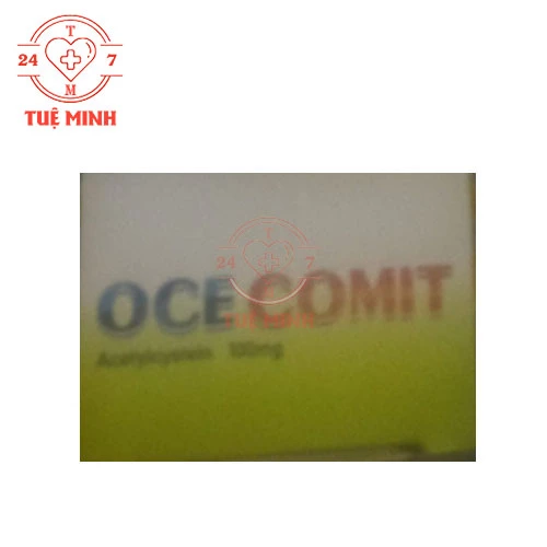 Ocecomit 100mg Hóa Dược - Thuốc làm tiêu chất nhầy hiệu quả