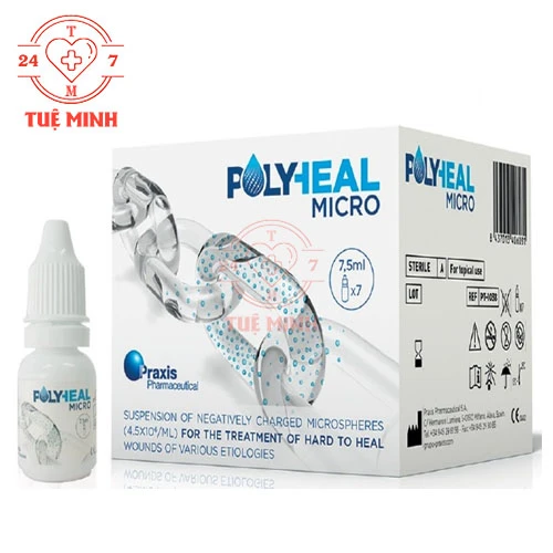 Polyheal Micro 7,5ml - Dung dịch điều trị vết thương hiệu quả