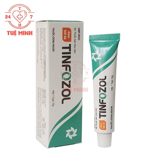 Tinfozol 10g - Thuốc điều trị viêm da, vảy nến, côn trùng cắn