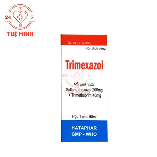 Trimexazol (lọ 60ml) Hatapharm - Thuốc điều trị nhiễm khuẩn hiệu quả
