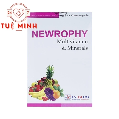  NEWROPHY - Hỗ trợ bổ sung vitamin và khoáng chất cho cơ thể