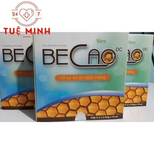 SIRO BECAO DC - Hỗ trợ bổ sung vitamin và khoáng chất cho cơ thể