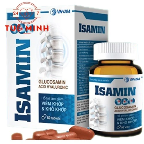 Isamin - Hỗ trợ tăng cường sức khỏe xương khớp hiệu quả