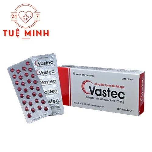 Vastec 20mg - Thuốc điều trị đau thắt ngực hiệu quả
