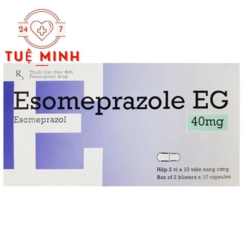 Esomeprazole EG 40mg pyme - Thuốc điều trị viêm loét dạ dày tá tràng 