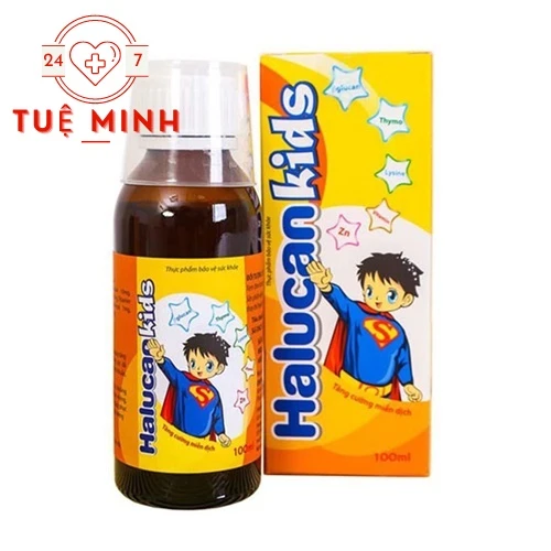 Halucan kids - Hỗ trợ tăng cường miễn dịch cho trẻ hiệu quả