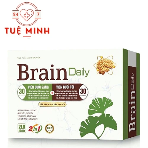 Brain Daily - Hỗ trợ hoạt huyết dưỡng não hiệu quả
