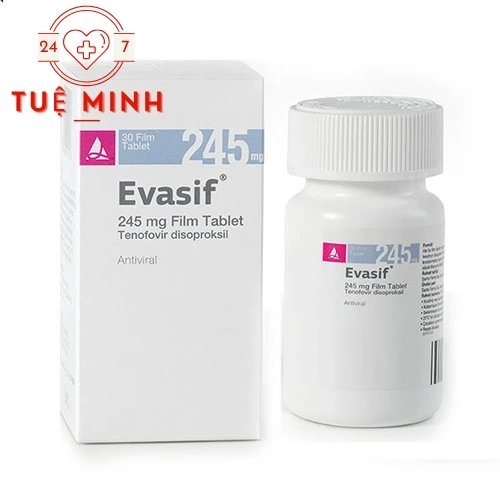 Evasif 245mg - Thuốc điều trị viêm gan B mãn tính và HIV