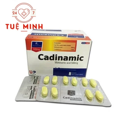 Cadinamic (vỉ) - Thuốc kháng viêm hiệu quả của PHARMA USA