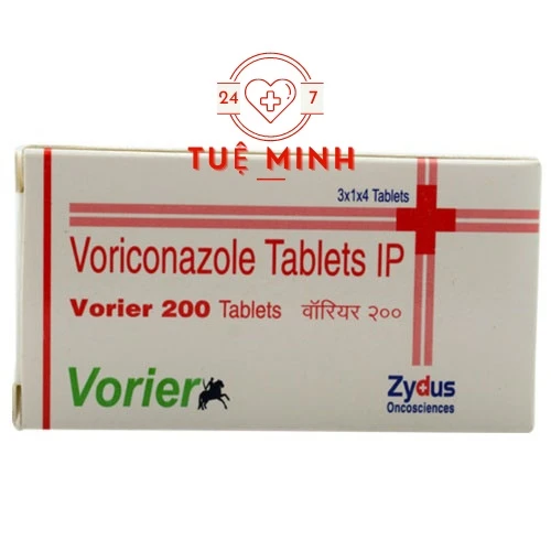 Vorier 200 - Thuốc điều trị nhiễm nấm hiệu quả của Ấn Độ