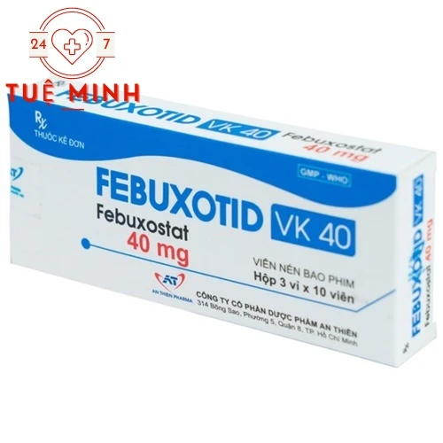 Febuxotid 40 - Thuốc điều trị bệnh Gout hiệu quả của An Thiên