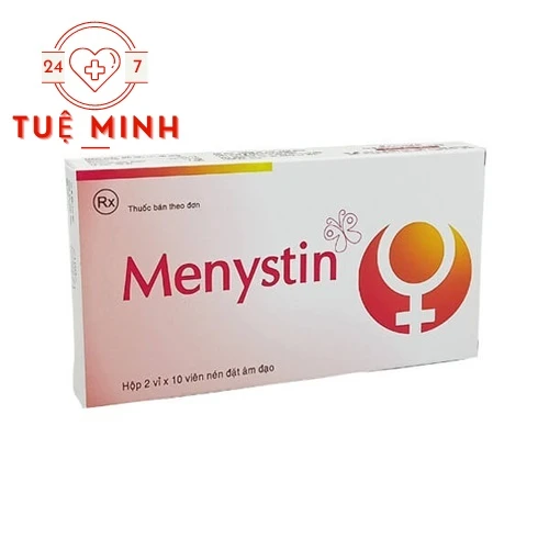 Menystin - Thuốc điều trị viêm nhiễm âm đạo của Bidiphar
