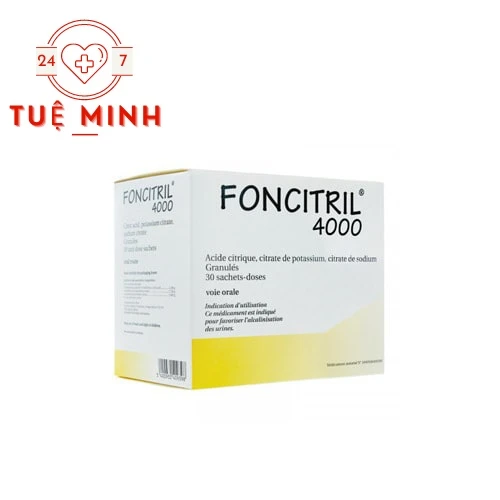 Foncitril 4000 - Thuốc điều trị sỏi đường tiết niệu hiệu quả