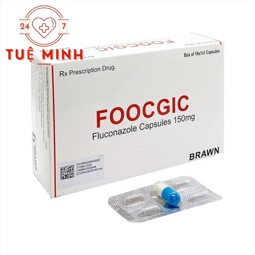 Foocgic 150mg - Thuốc điều trị nhiễm nấm hiệu quả của Ấn Độ