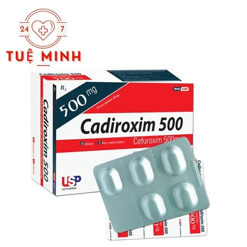 Cadiroxim 500 - Thuốc điều trị nhiễm khuẩn đường hô hấp hiệu quả