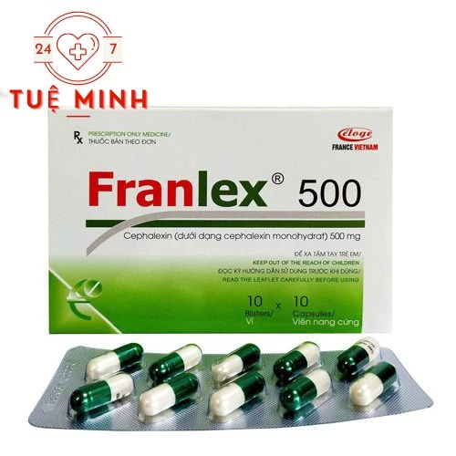 Franlex 500mg - Thuốc điều trị nhiễm trùng hiệu quả