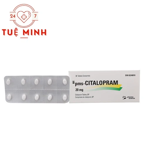 pms-Citalopram - Thuốc điều trị bệnh trầm cảm hiệu quả