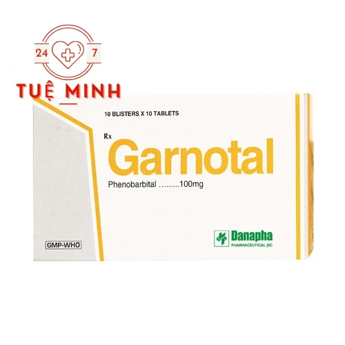 Garnotal 100mg - Thuốc điều trị bệnh động kinh và phòng ngừa co giật 