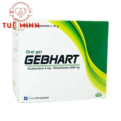 Gebhart - Thuốc điều trị bệnh viêm loét dạ dày hiệu quả