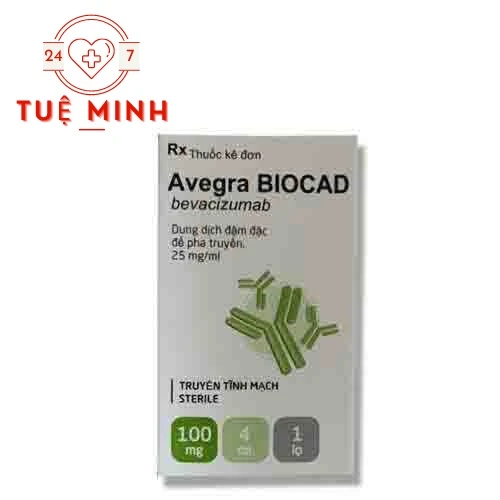 Avegra Biocad 100mg/4ml - Thuốc điều trị bệnh ung thư hiệu quả