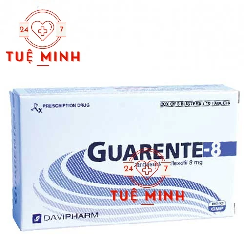 Guarente 8 - Thuốc điều trị tăng huyết áp hiệu quả của Davipharm