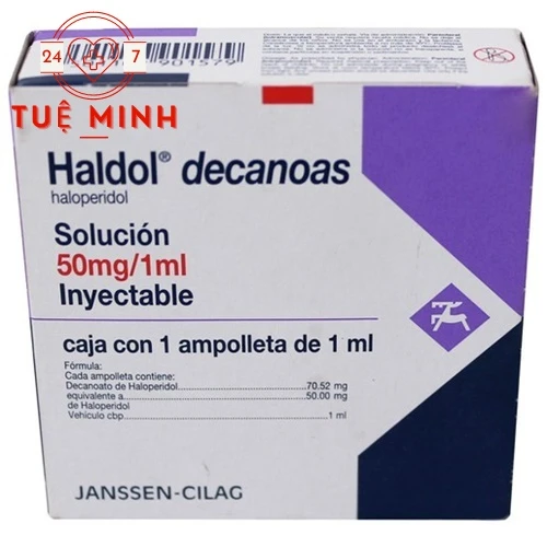 Haldol Decanoas - Thuốc điều trị rối loạn tâm thần hiệu quả của Pháp