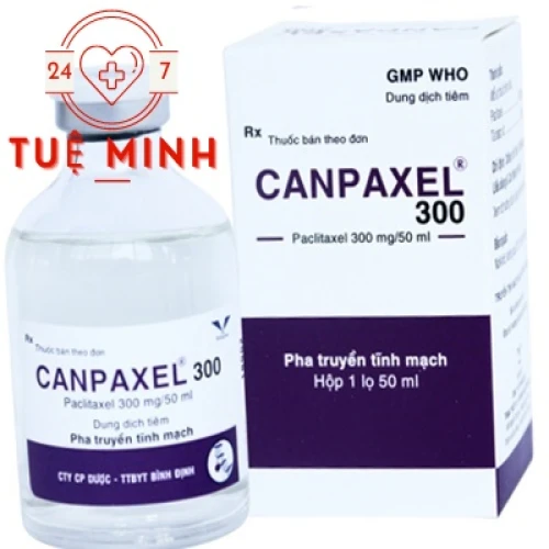 Canpaxel 300 - Thuốc điều trị ung thư hiệu quả của Bidiphar
