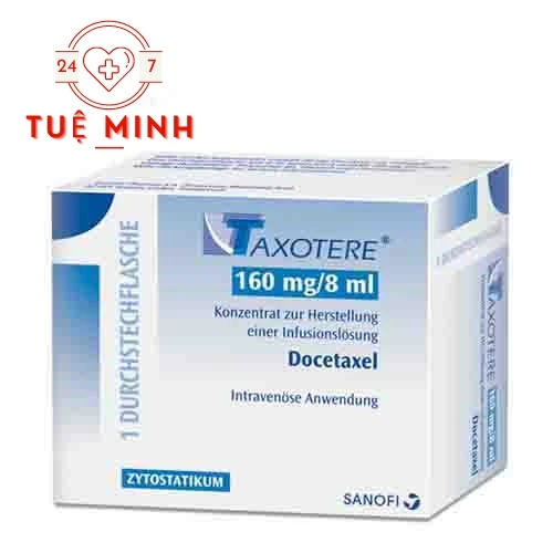 Taxotere 160mg/8ml Sanofi - Thuốc điều trị ung thư hiệu quả của Đức