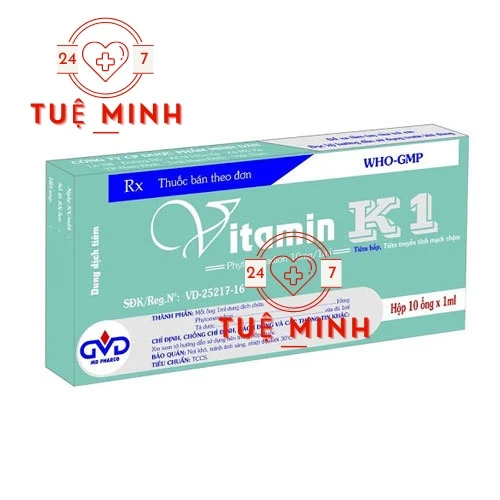 Vitamin K1 10mg/1ml MD Pharco - Hỗ trợ điều trị xuất huyết hiệu quả