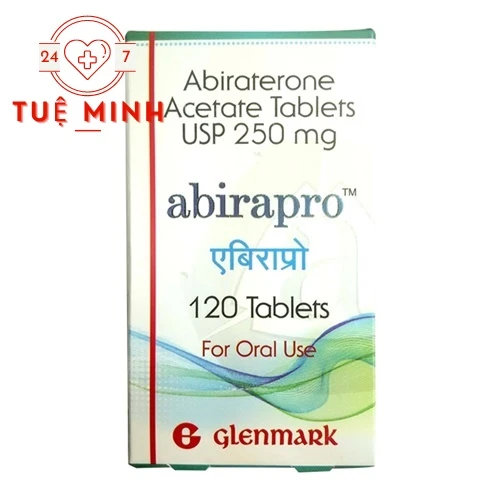 Abirapro 250mg - Thuốc điều trị ung thư tuyến tiền liệt của Pakistan