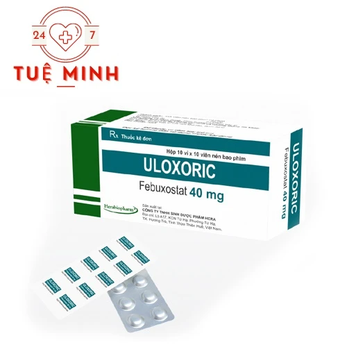Uloxoric 40mg - Thuốc điều trị tăng acid uric máu hiệu quả