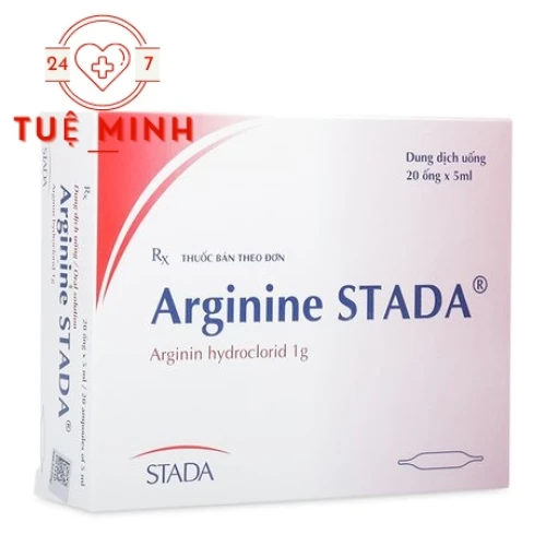 Arginine Stada - Thuốc điều trị rối loạn chức năng gan, tăng amoniac huyết