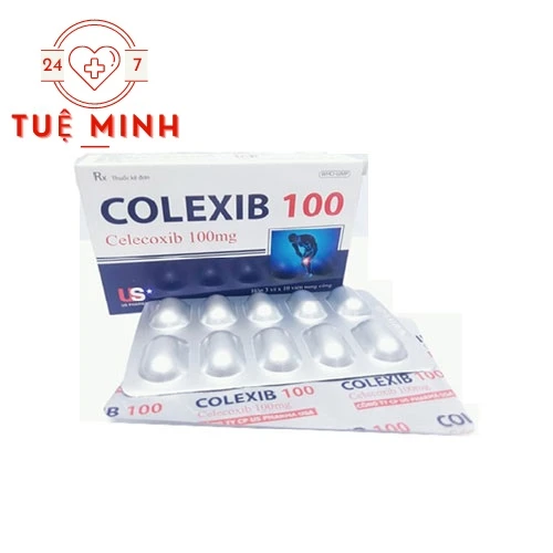 COLEXIB 100 USP -Thuốc điều trị thoái hóa, viêm xương khớp hiệu quả