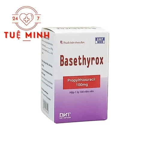 Basethyrox -  Thuốc điều trị tăng năng tuyến giáp hiệu quả 