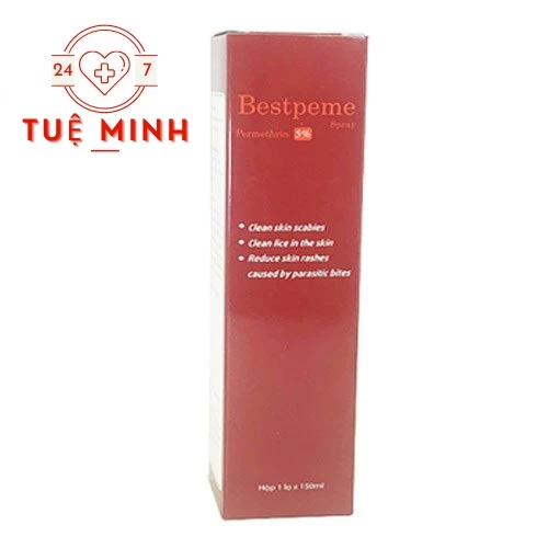 Bestperme Spray - Thuốc điều trị bệnh ghẻ hiệu quả