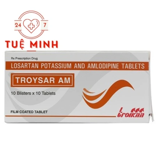 Troysar H - Thuốc điều trị tăng huyết áp hiệu quả của Ấn Độ