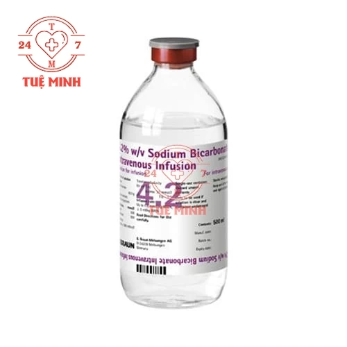 Sodium bicarbonate 4.2% 250ml bbraun