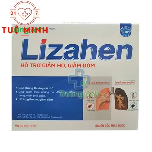 Lizahen - Hỗ điều trị ho long đờm hiệu quả của Medzavy