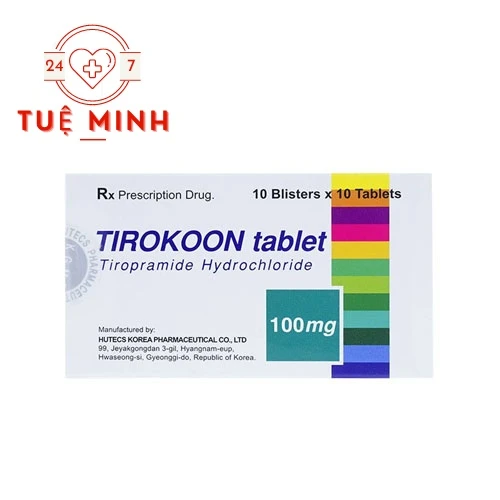 Tirokoon - Thuốc điều trị co thắt dạ dày ruột hiệu quả