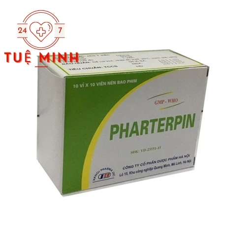 Pharterpin - Thuốc điều trị long đờm hiệu quả