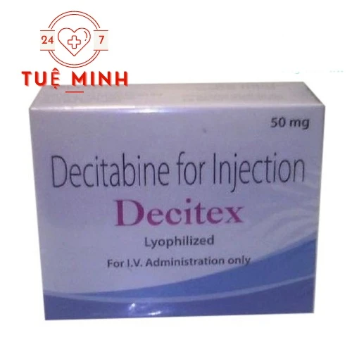 Decitex 50mg - Thuốc tiêm điều trị ung thư hiệu quả