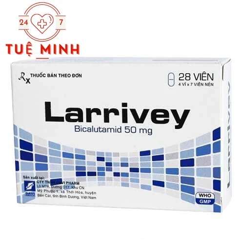 Larrivey - Thuốc điều trị ung thư tiền liệt tuyến của Davipharm