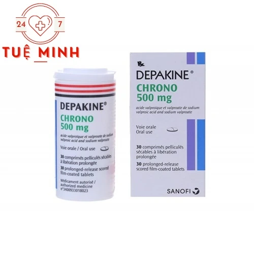 Depakine Chrono 500mg - Thuốc điều trị bệnh động kinh hiệu quả