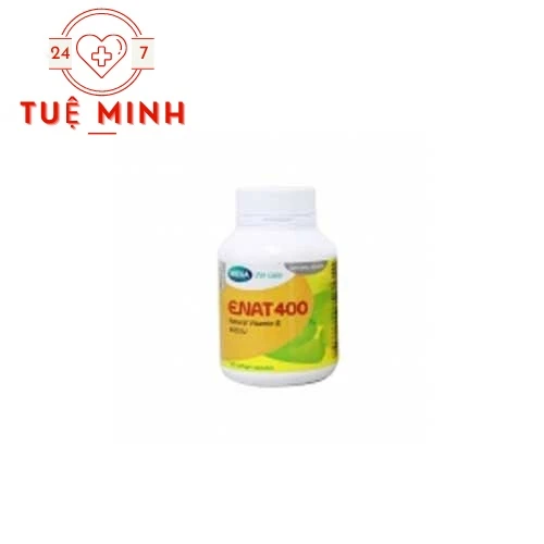 Enat 400 (lọ) - Hỗ trợ phòng và điều trị bệnh thiếu vitamin E