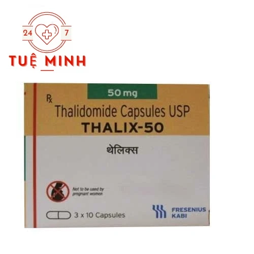 Thalix 50mg - Thuốc điều trị bệnh đa u tủy xương hiệu quả