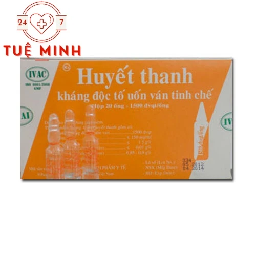 Huyết thanh SAT - Thuốc kháng độc tố uốn ván hiệu quả của IVAC