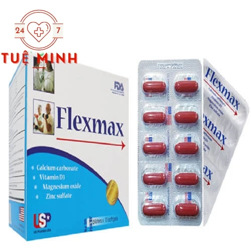 Flexmax USP - Hỗ trợ bảo vệ sức khỏe xương khớp hiệu quả
